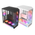NZXT H6 RGB+ Compact Dual-Chamber Airflow Case